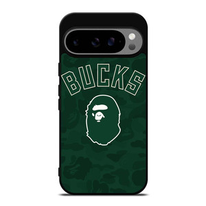 MILWAUKEE BUCKS X BAPE CAMO Google Pixel 9 Pro XL Case Cover