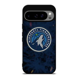 MINNESOTA TIMBERWOLVES BASKETBALL NBA FIRE Google Pixel 9 Pro XL Case Cover