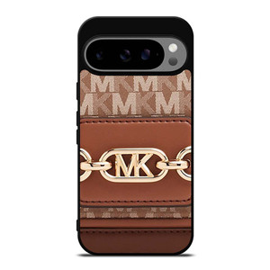 MK MICHAEL KORS LOGO BROWN BAG Google Pixel 9 Pro XL Case Cover