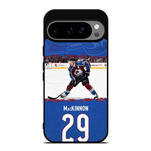 NATHAN MACKINNON COLORADO AVALANCHE HOCKEY Google Pixel 9 Pro XL Case Cover