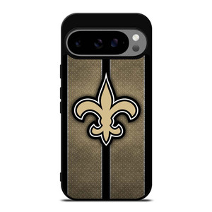 NEW ORLEANS SAINTS NFL METAL STRIPE Google Pixel 9 Pro XL Case Cover