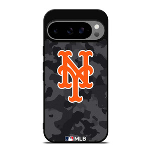 NEW YORK METS BASEBALL BLACK CAMO Google Pixel 9 Pro XL Case Cover