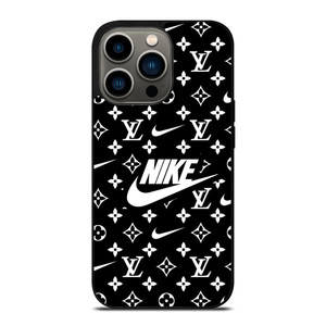 NIKE X LOUIS VUITTON BLACK iPhone 13 Pro Case Cover