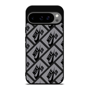 NIKE SB SKATEBOARD BOX PATTERN GREY Google Pixel 9 Pro XL Case Cover
