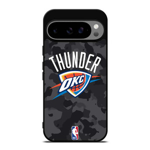 OKLAHOMA CITY THUNDER BLACK CAMO Google Pixel 9 Pro XL Case Cover