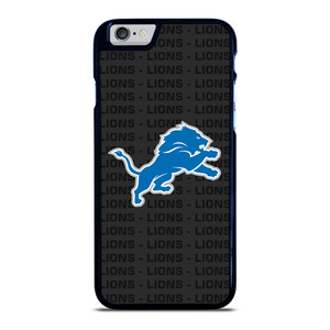 DETROIT LIONS FOOTBALL TEXT iPhone 6 / 6S Case Cover