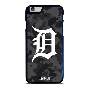 DETROIT TIGERS BASEBALL BLACK CAMO iPhone 6 / 6S Case Cover