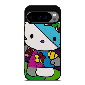 ROMERO BRITTO HELLO KITTY ART Google Pixel 9 Pro XL Case Cover