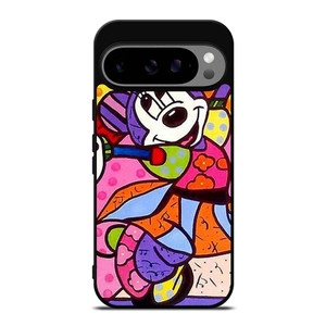 ROMERO BRITTO MINNIE MOUSE ART Google Pixel 9 Pro XL Case Cover