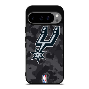 SAN ANTONIO SPURS BLACK CAMO Google Pixel 9 Pro XL Case Cover