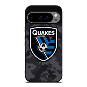 SAN JOSE EARTHQUAKES MLS BLACK CAMO Google Pixel 9 Pro XL Case Cover
