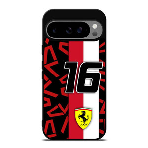 SCUDERIA FERRARI CHARLES LECLERC F1 FORMULA ONE Google Pixel 9 Pro XL Case Cover