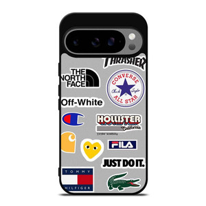 SKATEBOARD BRAND STICKER COLLAGE Google Pixel 9 Pro XL Case Cover