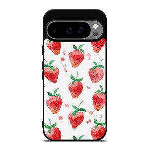 STRAWBERRY BRUSHED PATTERN Google Pixel 9 Pro XL Case Cover