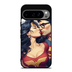 SUPERMAN WONDER WOMAN KISSING Google Pixel 9 Pro XL Case Cover
