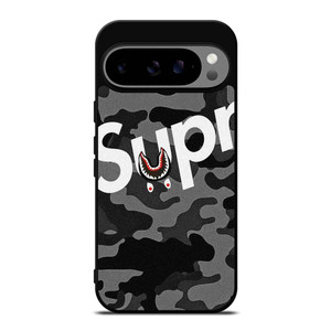 SUPREME BAPE SHARK Google Pixel 9 Pro XL Case Cover SUPREME BAPE SHARK Google Pixel 9 Pro XL Case Cover