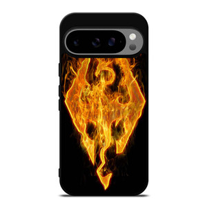THE ELDER SCROLLS SKYRIM FIRE SIGN Google Pixel 9 Pro XL Case Cover