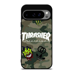 THRASHER SKATEBOARD CAMO COLLAGE Google Pixel 9 Pro XL Case Cover