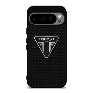 TRIUMPH MOTORCYCLES CARBON FIBER Google Pixel 9 Pro XL Case Cover