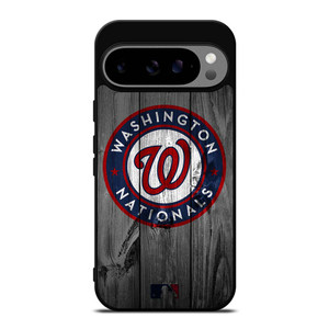 WASHINGTON NATIONALS BASEBALL MLB WOOD LOGO Google Pixel 9 Pro XL Case Cover
