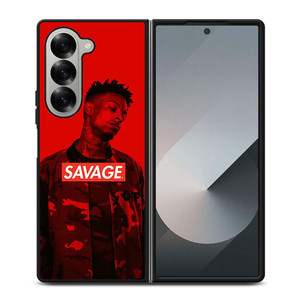 21 SAVAGE RAPPER Samsung Galaxy Z Fold 6 Case Cover