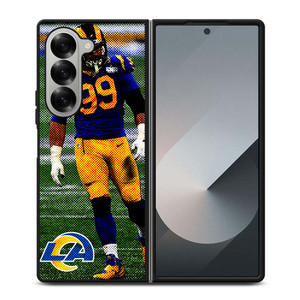AARON DONALD 99 LOS ANGELES RAMS NFL FOOTBALL 2 Samsung Galaxy Z Fold 6 Case Cover AARON DONALD 99 LOS ANGELES RAMS NFL FOOTBALL 2 Samsung Galaxy Z Fold 6 Case Cover