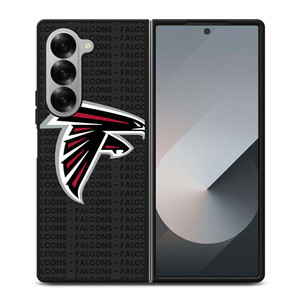 ATLANTA FALCONS FOOTBALL TEXT Samsung Galaxy Z Fold 6 Case Cover