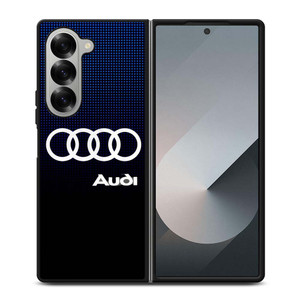 AUDI CAR BLUE Samsung Galaxy Z Fold 6 Case Cover