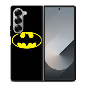BATMAN CLASSIC RETRO LOGO DC SUPERHERO Samsung Galaxy Z Fold 6 Case Cover