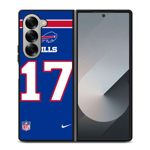 BUFFALO BILLS JOSH ALLEN 17 NFL NIKE Samsung Galaxy Z Fold 6 Case Cover
