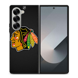 CHICAGO BLACKHAWKS HOCKEY NHL LOGO Samsung Galaxy Z Fold 6 Case Cover CHICAGO BLACKHAWKS HOCKEY NHL LOGO Samsung Galaxy Z Fold 6 Case Cover