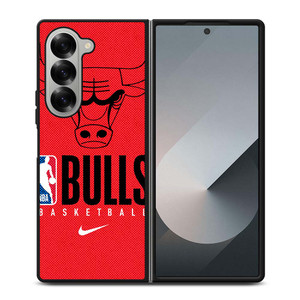 CHICAGO BULLS NBA BASKETBALL LOGO Samsung Galaxy Z Fold 6 Case Cover