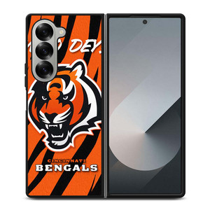 CINCINNATI BENGALS FANS WHO DEY Samsung Galaxy Z Fold 6 Case Cover