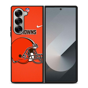 CLEVELAND BROWNS NFL FOOTBALL NIKE Samsung Galaxy Z Fold 6 Case Cover