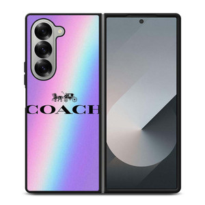 COACH NEW YORK VINTAGE RAINBOW Samsung Galaxy Z Fold 6 Case Cover COACH NEW YORK VINTAGE RAINBOW Samsung Galaxy Z Fold 6 Case Cover