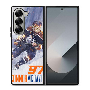 CONNOR MCDAVID EDMONTON OILERS 2 Samsung Galaxy Z Fold 6 Case Cover CONNOR MCDAVID EDMONTON OILERS 2 Samsung Galaxy Z Fold 6 Case Cover