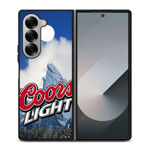 COORS LIGHT BEER ICON Samsung Galaxy Z Fold 6 Case Cover COORS LIGHT BEER ICON Samsung Galaxy Z Fold 6 Case Cover