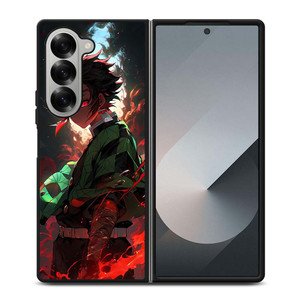 DEMON SLAYER TANJIRO KAMADO ANIME MANGA Samsung Galaxy Z Fold 6 Case Cover