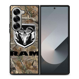 DODGE RAM TRUCK LOGO CAMO Samsung Galaxy Z Fold 6 Case Cover