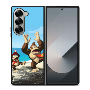 DONKEY KONG NINTENDO GAMES 2 Samsung Galaxy Z Fold 6 Case Cover DONKEY KONG NINTENDO GAMES 2 Samsung Galaxy Z Fold 6 Case Cover
