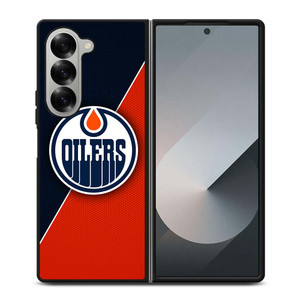 EDMONTON OILERS NHL HOCKEY LOGO Samsung Galaxy Z Fold 6 Case Cover