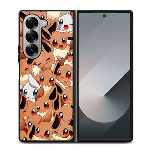 EEVEE POKEMON POCKET MONSTERS COLLAGE Samsung Galaxy Z Fold 6 Case Cover