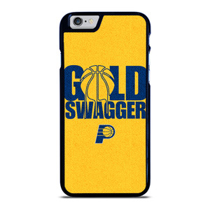 INDIANA PACERS NBA BASKETBALL GOLD SWAGGER iPhone 6 / 6S Case Cover