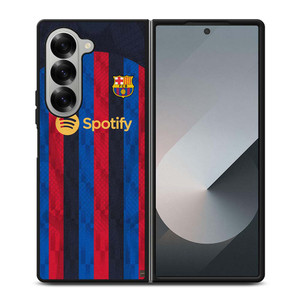 FC BARCELONA JERSEY 2022-23 Samsung Galaxy Z Fold 6 Case Cover