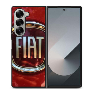 FIAT CAR RED LOGO Samsung Galaxy Z Fold 6 Case Cover