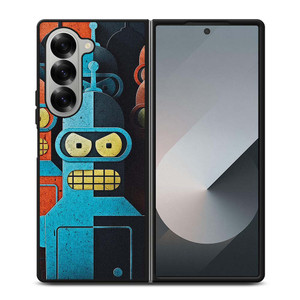 FUTURAMA BENDER ART Samsung Galaxy Z Fold 6 Case Cover