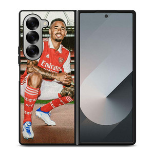 GABRIEL JESUS ARSENAL FC Samsung Galaxy Z Fold 6 Case Cover
