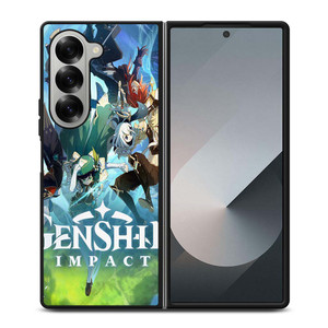 GAMES GENSHIN IMPACT Samsung Galaxy Z Fold 6 Case Cover GAMES GENSHIN IMPACT Samsung Galaxy Z Fold 6 Case Cover