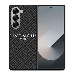 GIVENCHY PARIS LOGO PATTERN Samsung Galaxy Z Fold 6 Case Cover