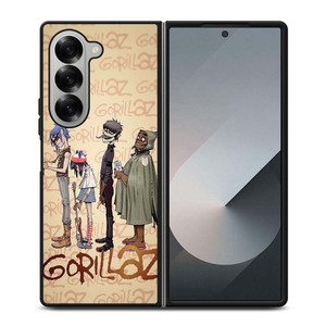 GORILLAZ ENGLISH BAND 3 Samsung Galaxy Z Fold 6 Case Cover